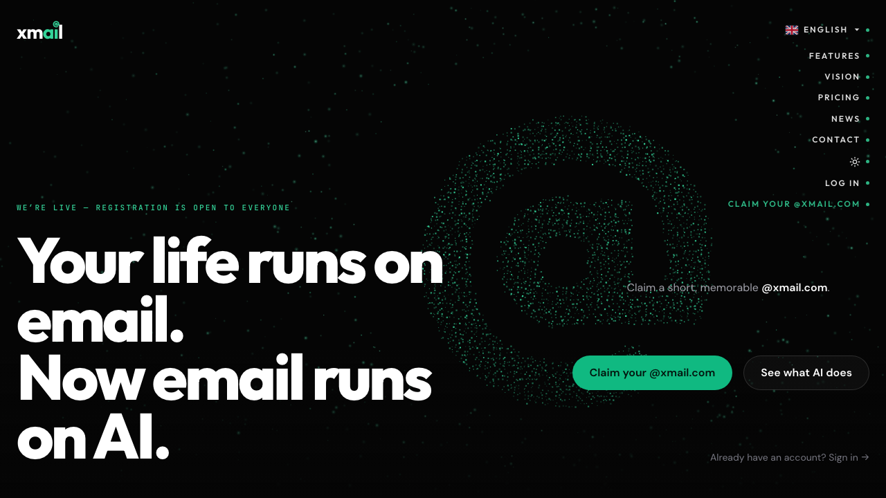 xmail — AI email platform